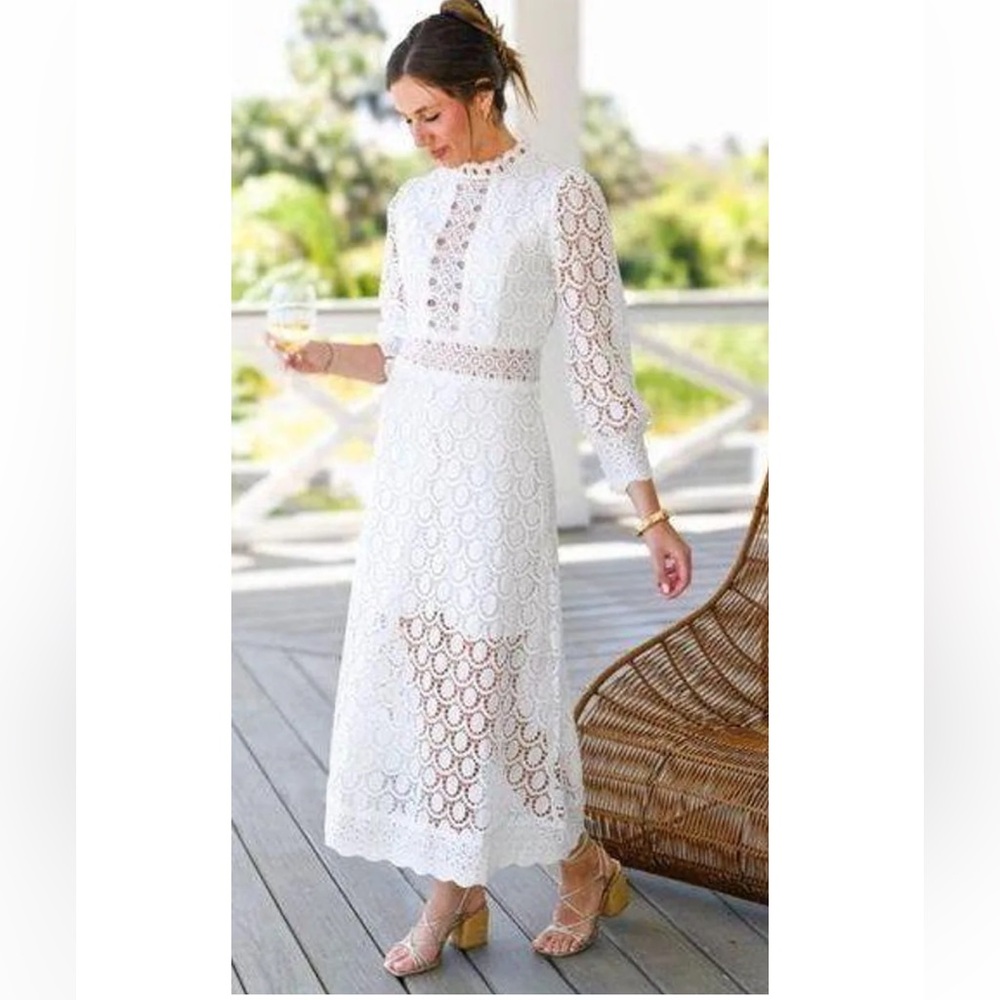 FANCY D BOUTIQUE White Lace Dress